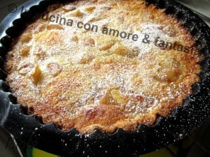 crostata pere e panna