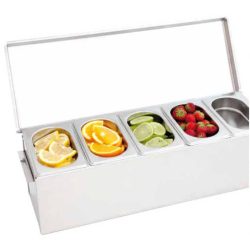 contenitore refrigerato per condimenti