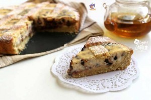crostata ricotta e cioccolato