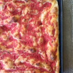 pizza in teglia croccante