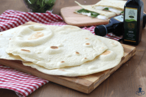 piadina all'olio extravergine di oliva
