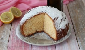 torta al limone con olio extravergine